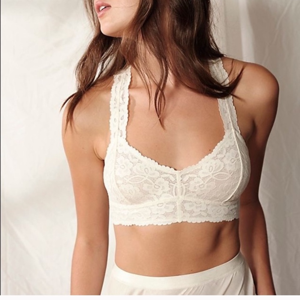 NWT Intimately Free People Galloon Lace Racerback Bralette